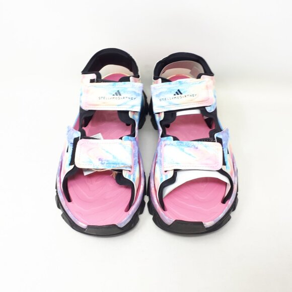 Adidas Stella McCartney Hika Sandal Graphic Outdoor Shoe Pink HP8599 Womens 9.5 - Picture 8 of 12